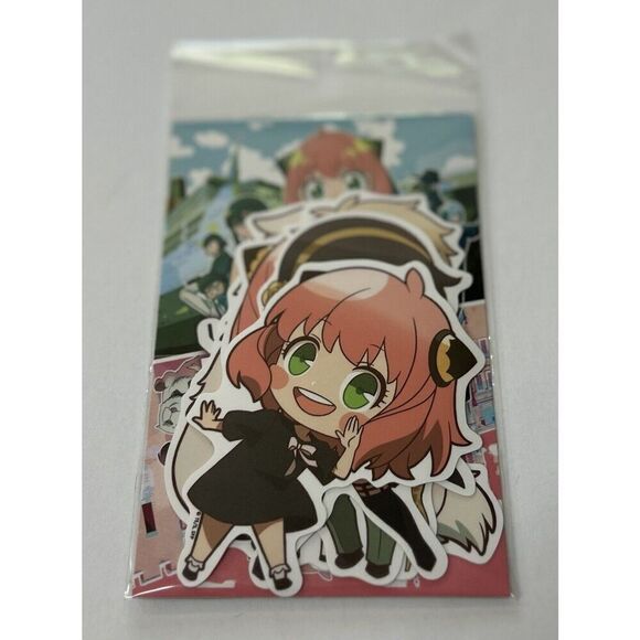 Crunchyroll Spy x Family Project: 5 Collectible Vinyl Stickers Limited Edition - Picture 1 of 6
